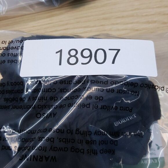 ISOTONER Gloves Mens Large Black Over the Wrist Lined Touchscreen Water Repel - Picture 6 of 6